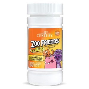 Zoo friends s extra vitamínom C centurionvitamins_21st century